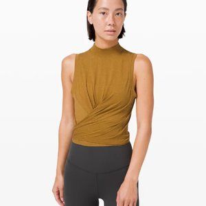 Lululemon mockneck wrap tank